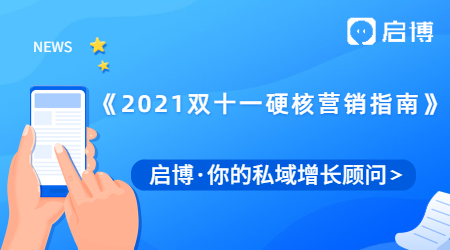 來(lái)了！啟博推出《2021年雙十一硬核營(yíng)銷指南》，做好預(yù)熱事半功倍！